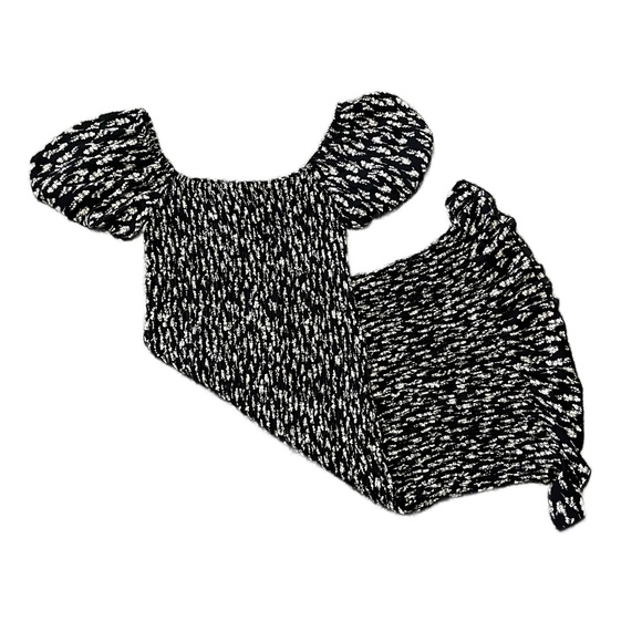 Trixxi Black and White Floral Dress Size M - Picture 2 of 7